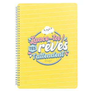 Cahier A4 - Lance-toi ! Tes rêves t’attendent