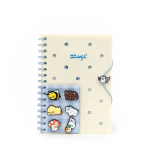 Libreta A5 con charms - Lazy Bo-Bo