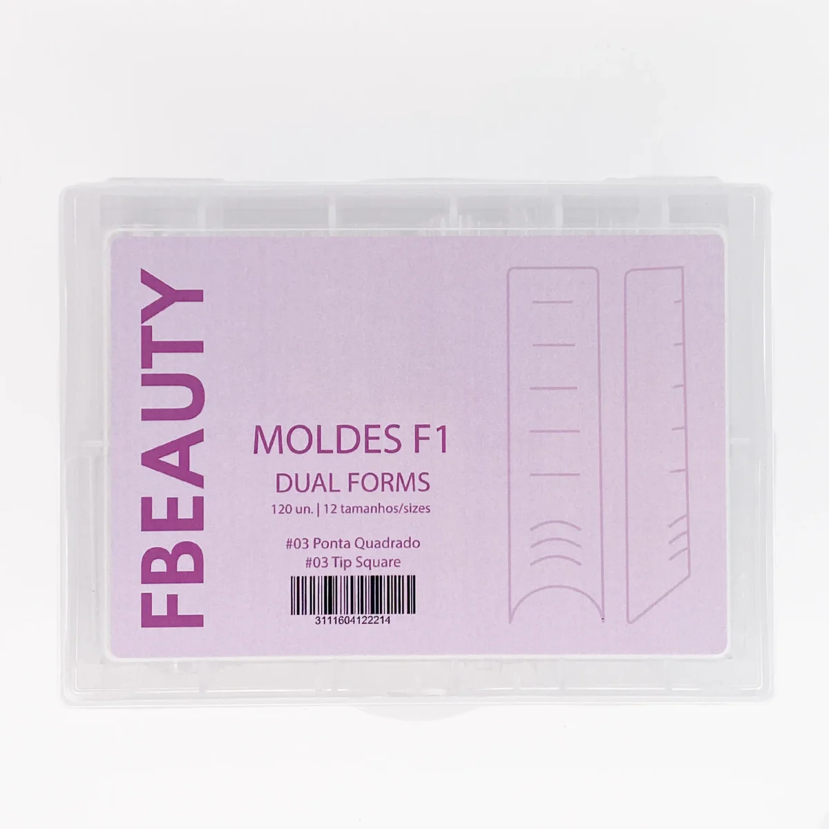 Moldes F1 FB #03 Ponta Quadrado - Image 4