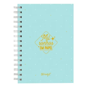 Caderno A5 - Mil sonhos em papel