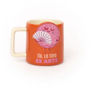 Taza 3D rosquilla - Tía, lo tuyo es arte