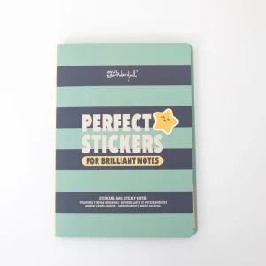 Libreta con stickers y notas adhesivas super cool – Perfect stickers for brilliant notes