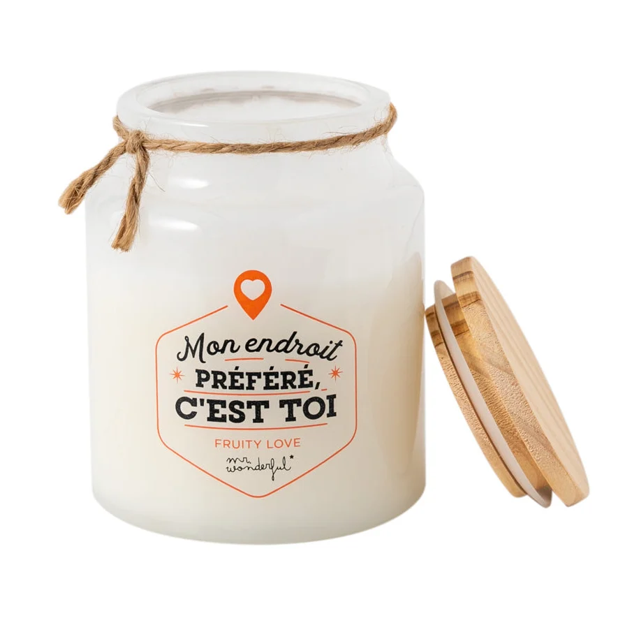 Bougie parfumée - Mon endroit préféré, c'est toi - Image 3