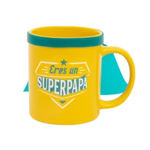 Taza con capa - Eres un superpapá