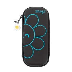 Estuche con diseño en 3D Margarita - Azul
