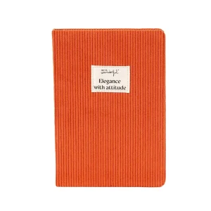 Libreta A5 pana terracota - Elegance with attitude