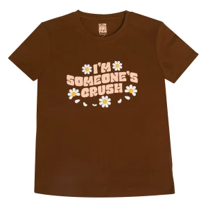 T-shirt with short sleeves L - I'm someone's crush
