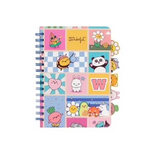 Libreta A5 con separadores - Wonder Comic
