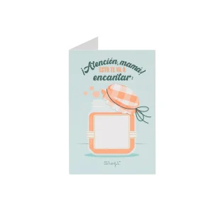 Postal rasca-rasca - ¡Atención, mamá! Esto te va a encantar