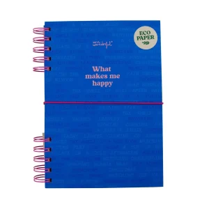 Libreta A5 con separadores - What makes me happy