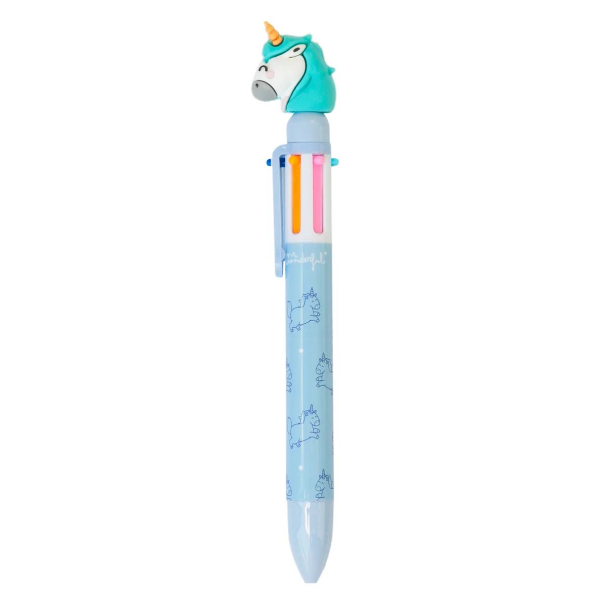 Multi-coloured pen to note down epic plans - Unicorn - Image 4
