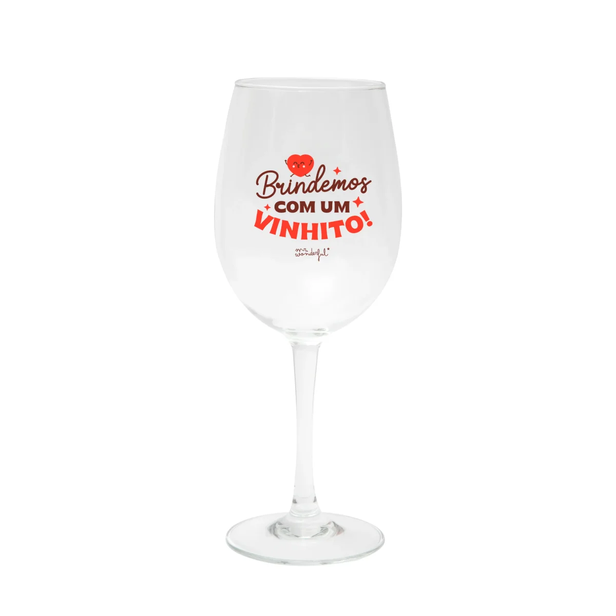 Kit de 2 copos de vinho - Contigo é tudo mais bonito. Brindemos com um vinhito! - Image 8