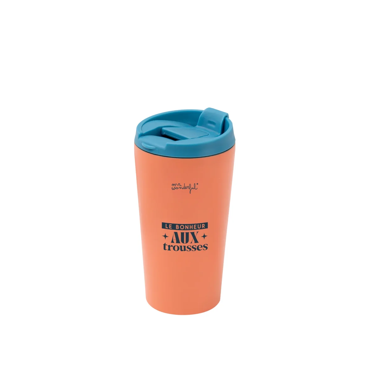 Mug take away thermique - Le bonheur aux trousses - Image 3