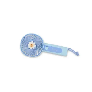 Ventilador de mano - Margarita azul