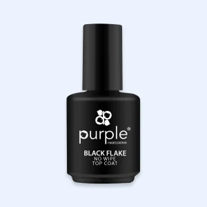 Black Flake - Top Coat No Wipe Purple