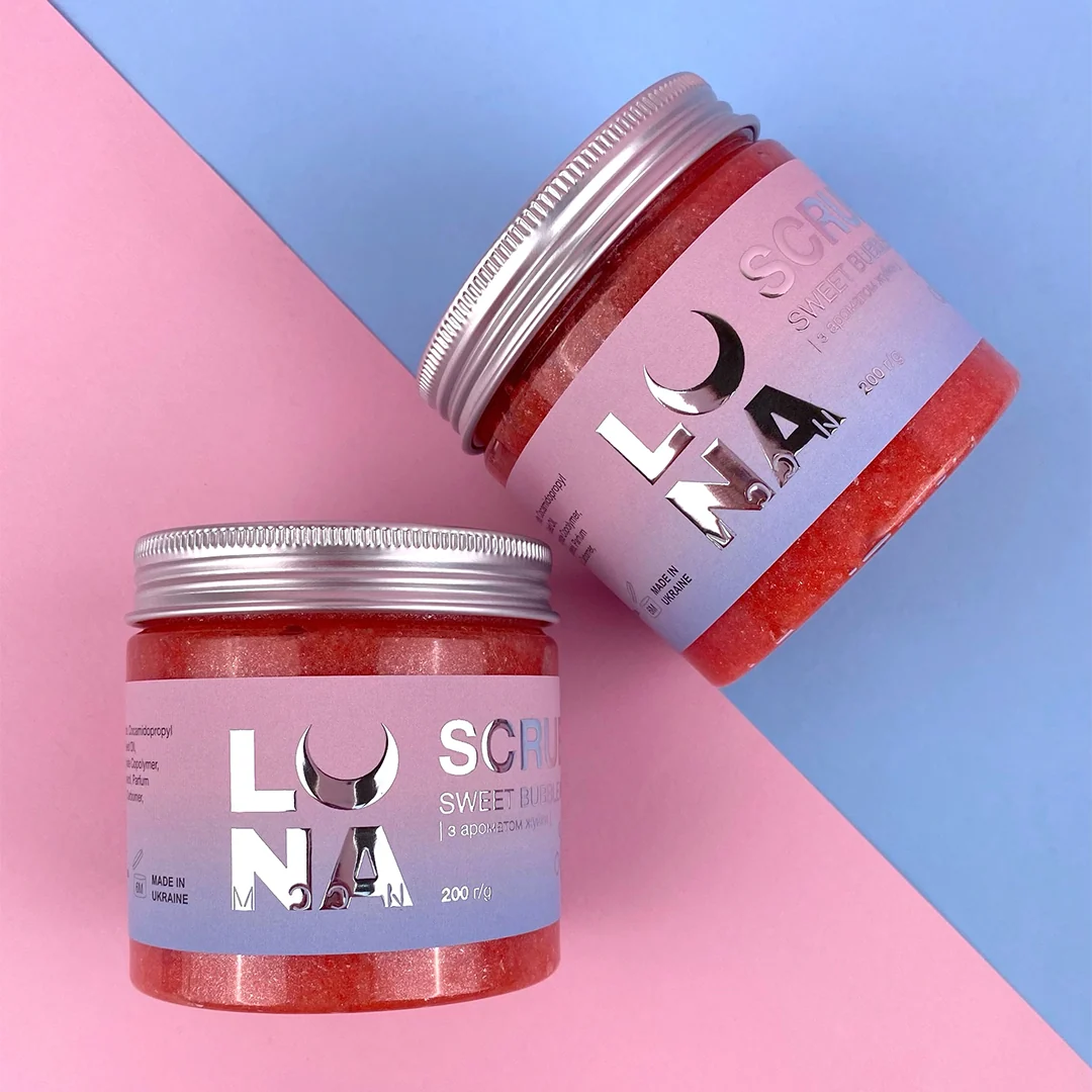 Esfoliante Sweet Bubble Kiss - Lunamoon - Image 5
