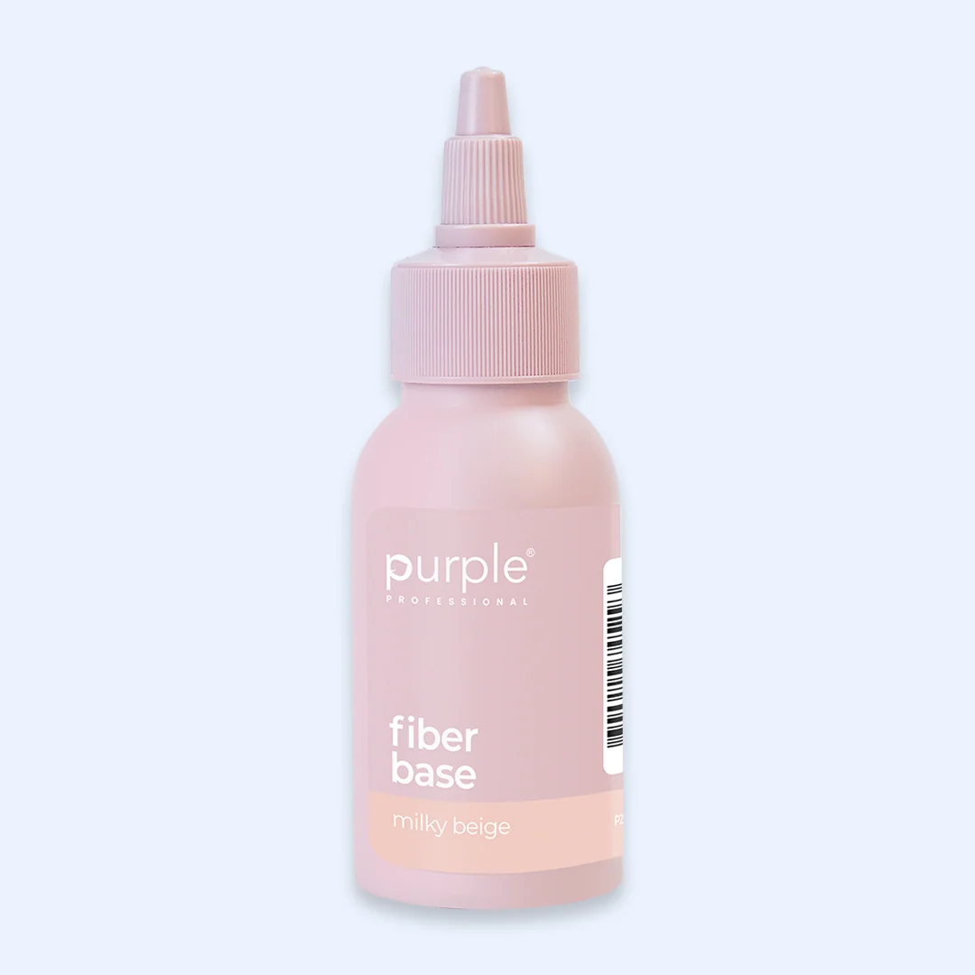 Fiber Base Milky Beige - Purple - Image 3