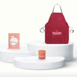 Pack Hogar - Libro de recetas + delantal + vela