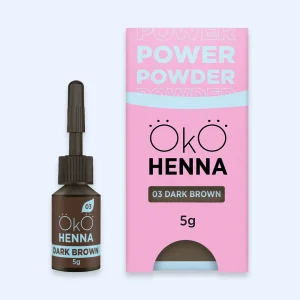 Henna para Sobrancelhas 03 Dark Brown - OKO