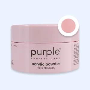 Queen Acrylic Powder Pink Princess - Purple