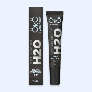 Tinta Líquida Híbrida H2O Dark Brown 5.7 - OKO