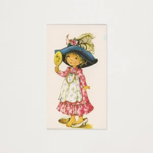 Bloco mini com Figuras Vintage