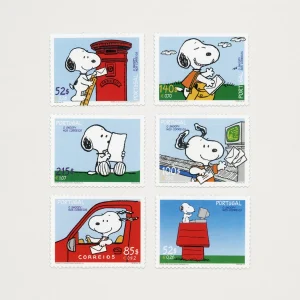 Selos Vintage · Snoopy nos Correios (2000)