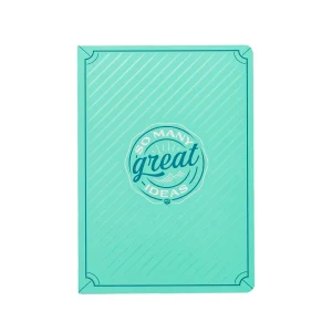 Libreta A5 azul - So many great ideas