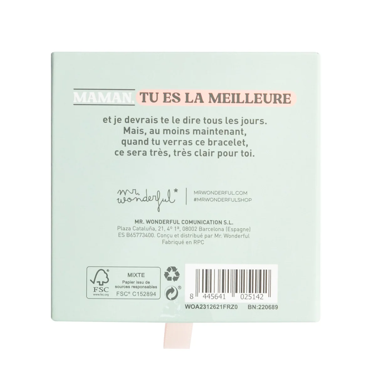 Bracelet - Je t'aime, maman - Image 4