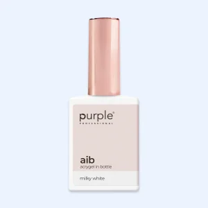 AIB - Acrygel in a Bottle Milky White - Purple