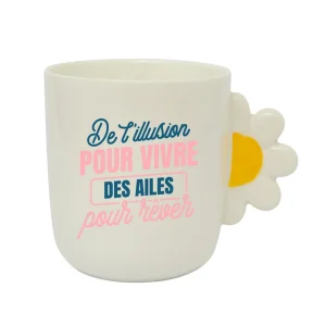 Mug - De l'illusion pour vivre. Des ailes pour rêver.