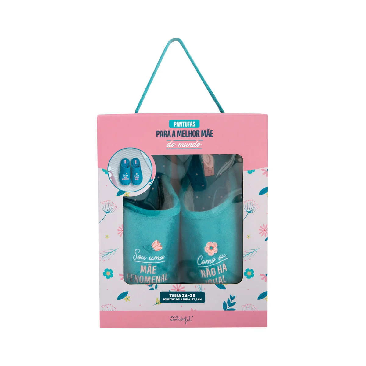 Pantufas T 36-38 - Sou uma mãe fenomenal, como eu não há igual - Image 3