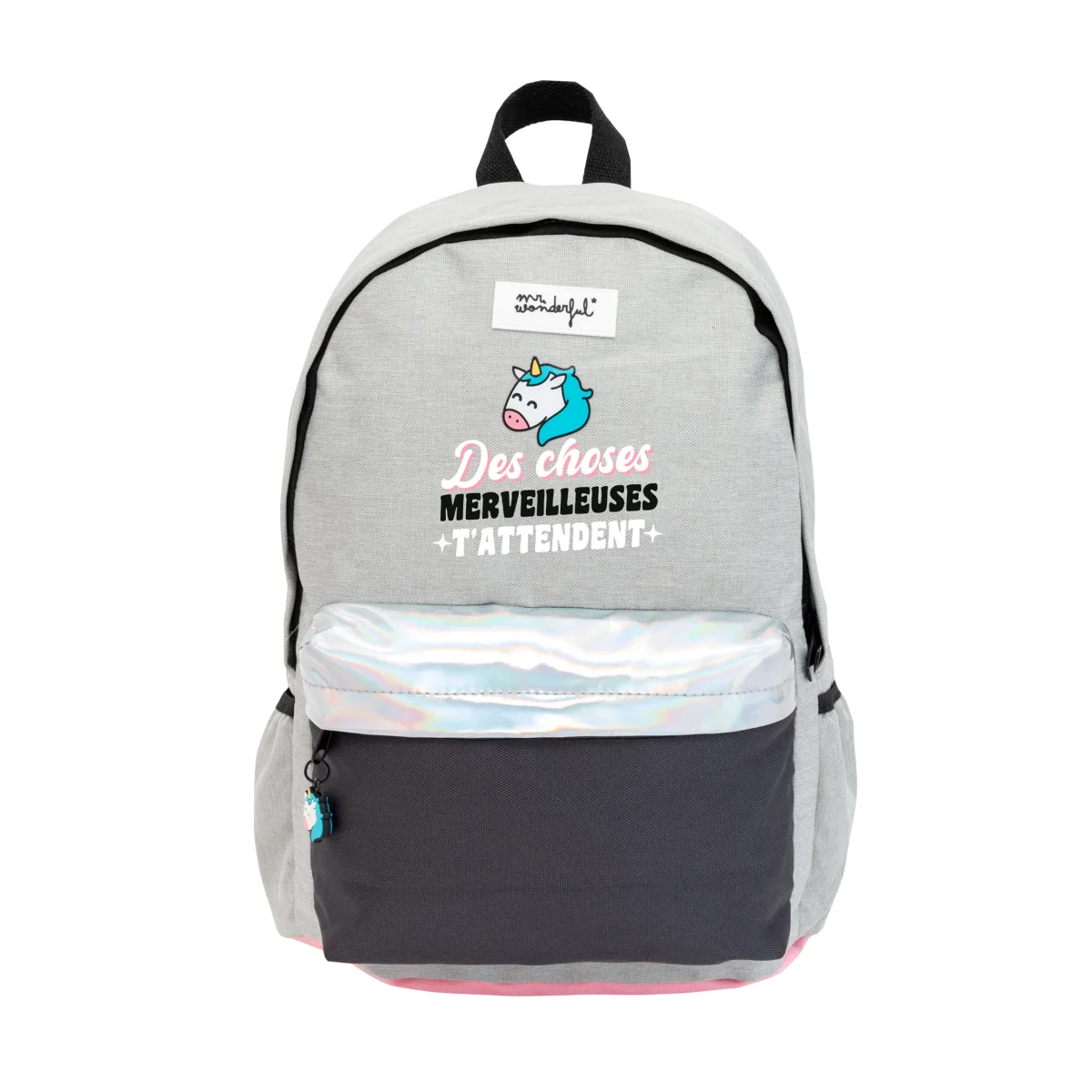 Sac à dos Wonder Licorne - Des choses merveilleuses t'attendent