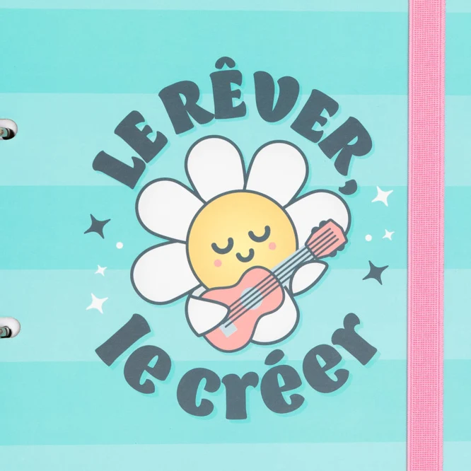 Classeur à anneaux avec des feuilles Wonder - Le rêver, le créer - Image 5