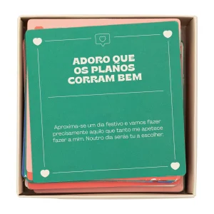Jogo de cartas para casais - Agora mando eu!