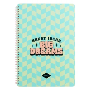A4 notebook - Great ideas, big dreams