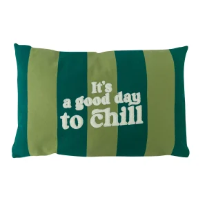 Cushion green - It’s a good day to chill