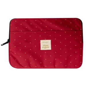 Funda de portátil 13-14" velvet granate - Glam & glow