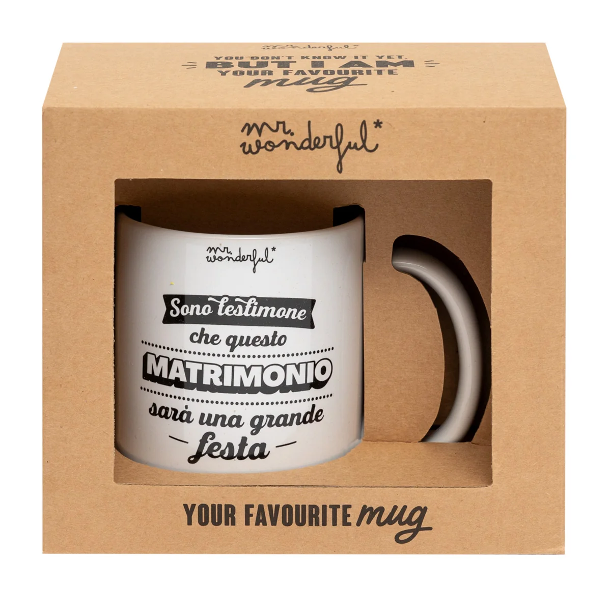 Tazza Iconic - Sono testimone che questo matrimonio sarà una grande festa - Image 4