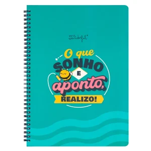 Lined A5 notebook - Dream big and bring your best ideas to life.
