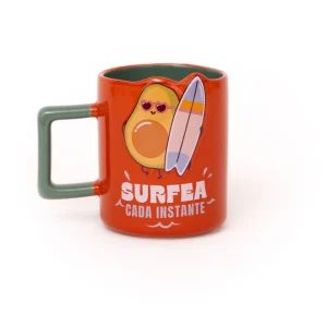 Taza 3D aguacate - Surfea cada instante