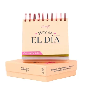 Calendario de sobremesa diario 2026 - Hoy es el día...