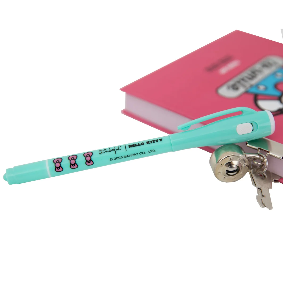Diario personal + boli con tinta normal e invisible Hello Kitty - Today is a good day to smile - Image 3
