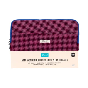 Funda de portátil 13-14" - Pata de gallo