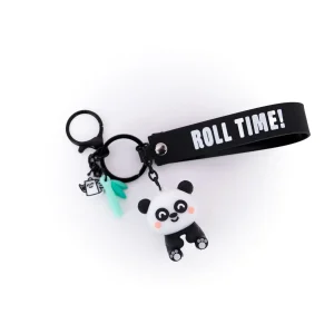 Llavero con colgante Panda - Roll time!