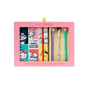 Diario 2026-27 piccolo Hello Kitty&Friends Settimanale + 3 Bo-Bo - Siamo la squadra migliore